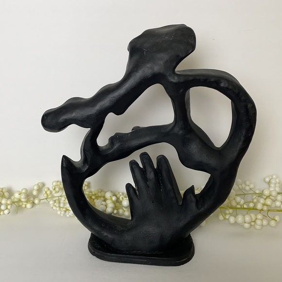 Modern Art Abstract Sculpture Embraced - Picture 3 of 9